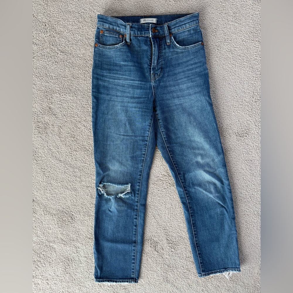 Madewell "The perfect vintage crop Jean"